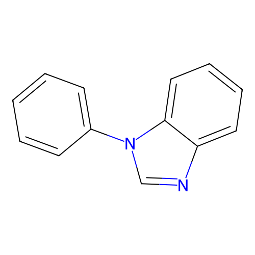1-Phenyl-1H-benzoimidazole structure