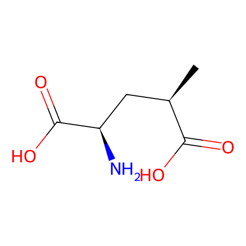 (4R)-4-Methyl-D-glutamic acid structure