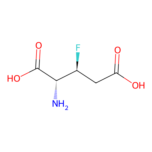 3-Fluoroglutamate structure