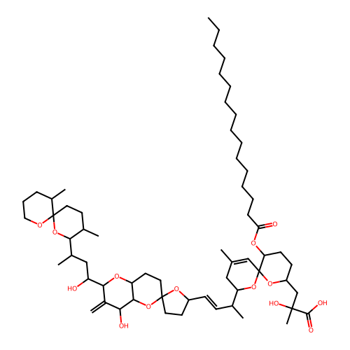 35S-Methylokadaic acid 7-hexadecanoate structure