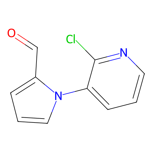 1-(2-Chloro-pyridin-3-yl)-1H-pyrrole-2-carbaldehyde structure