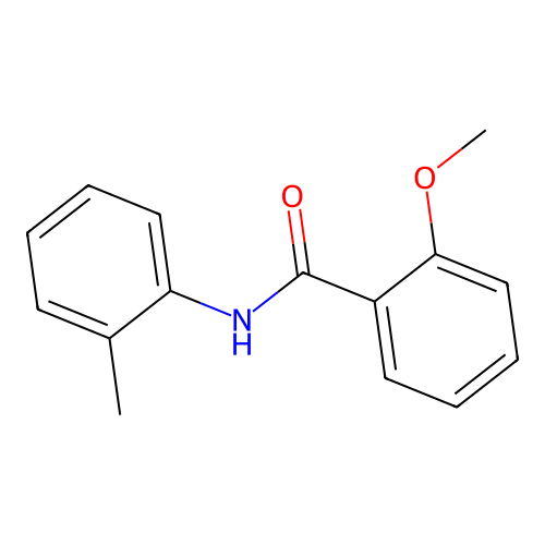 2-methoxy-N-(2-methylphenyl)benzamide structure
