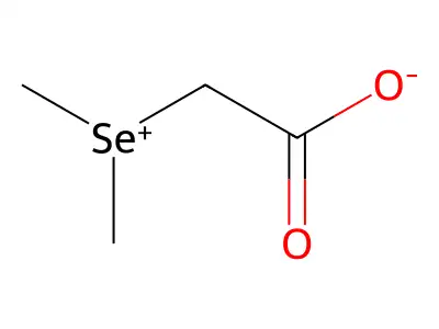 Carboxymethyl(dimethyl)selanium structure