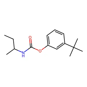 3-Tert-butylphenyl sec-butylcarbamate structure