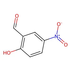 5-Nitrosalicylaldehyde structure