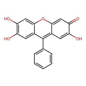 苯芴酮 structure