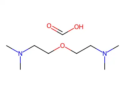 Bis(2-dimethylaminoethyl) ether, diformate structure