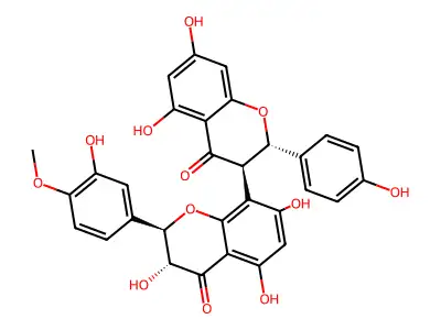 Kolaflavanone structure