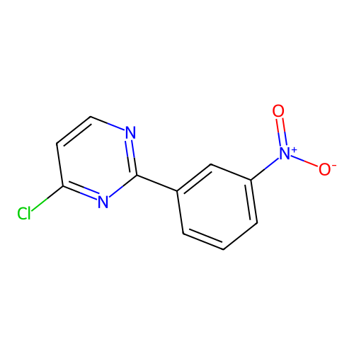 4-Chloro-2-(3-nitrophenyl)pyrimidine structure