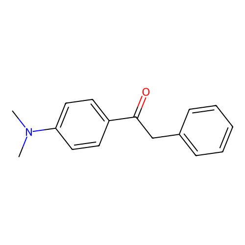 1-[4-(Dimethylamino)phenyl]-2-phenylethanone structure