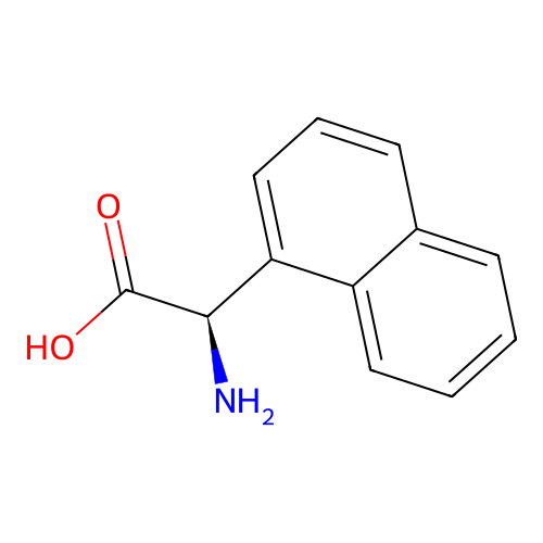 (R)-2-Amino-2-(naphthalen-1-yl)acetic acid structure