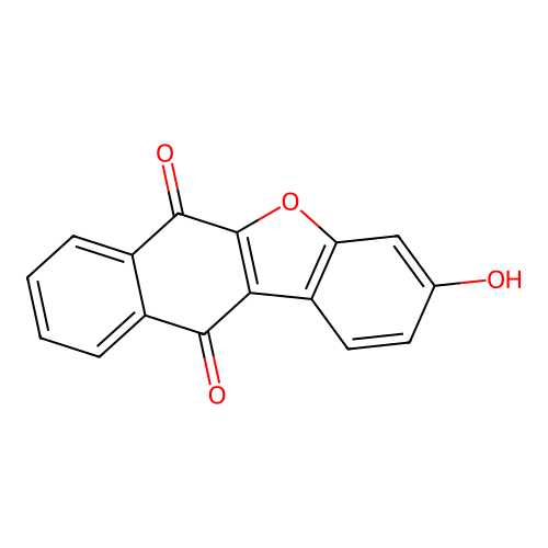 3-Hydroxybenzo[B]naphtho[2,3-D]furan-6,11-dione structure