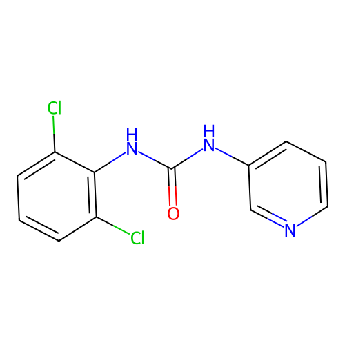 1-(2,6-Dichlorophenyl)-3-(3-pyridyl)urea structure