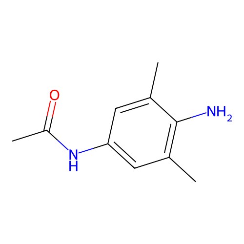 N-(4-amino-3,5-dimethylphenyl)acetamide structure
