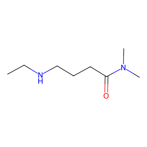 4-(Ethylamino)-N,N-dimethylbutyramide structure