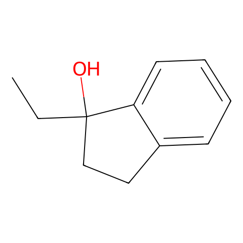 Ethylindanol structure