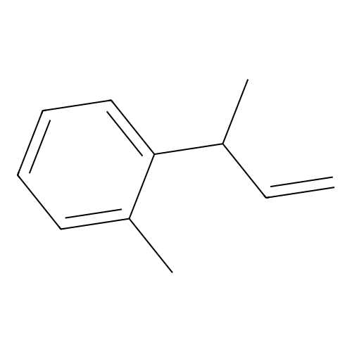 1-(But-3-en-2-yl)-2-methylbenzene structure