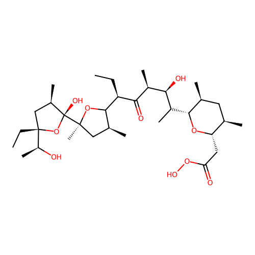 Antibiotic X-14889C structure