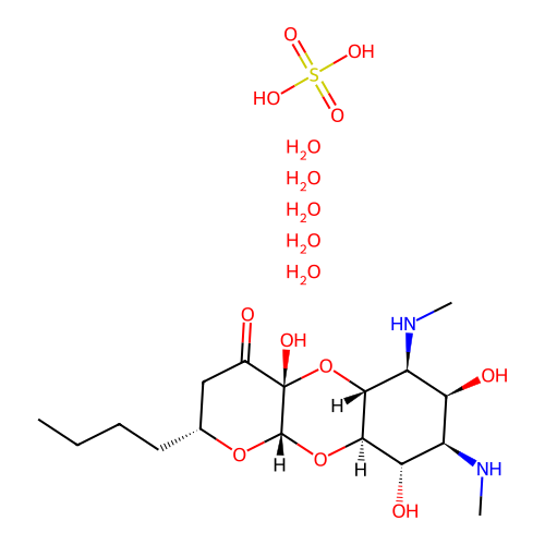 Trospectomycin Sulfate structure