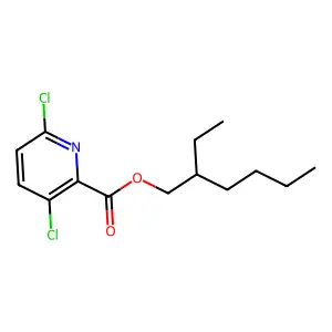 2-Ethylhexyl 3,6-dichloropyridine-2-carboxylate structure