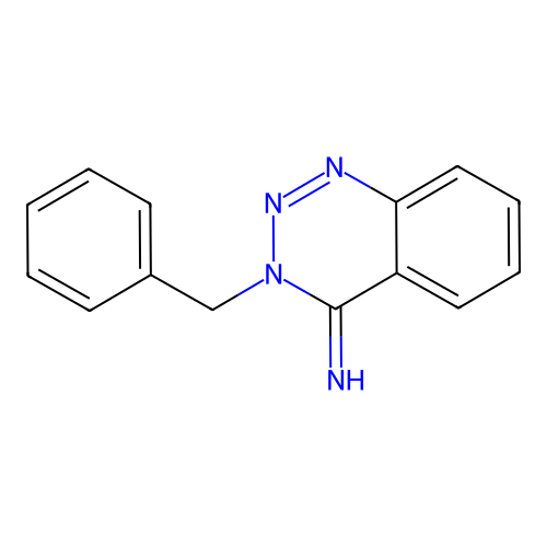 3-Benzyl-1,2,3-benzotriazin-4(3H)-imine structure
