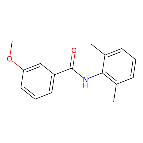 2',6'-Dimethyl-3-methoxybenzanilide structure
