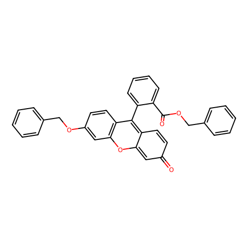 Dibenzylfluorescein structure