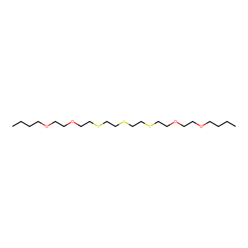 5,8,20,23-Tetraoxa-11,14,17-trithiaheptacosane structure