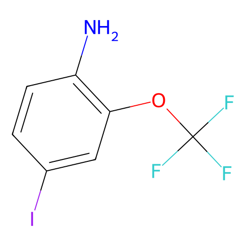 4-Iodo-2-(trifluoromethoxy)aniline structure
