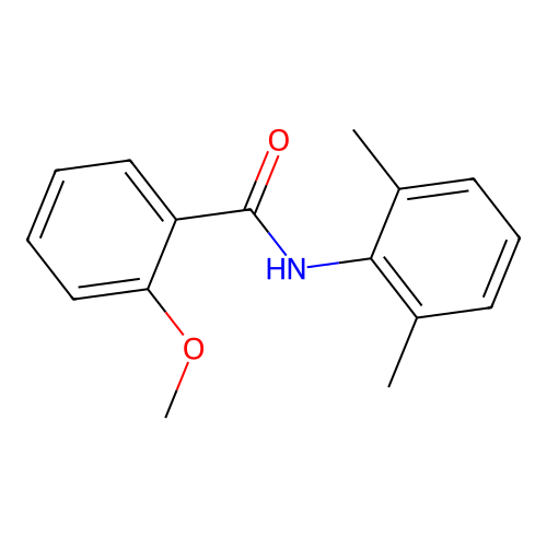 2',6'-Dimethyl-2-methoxybenzanilide structure