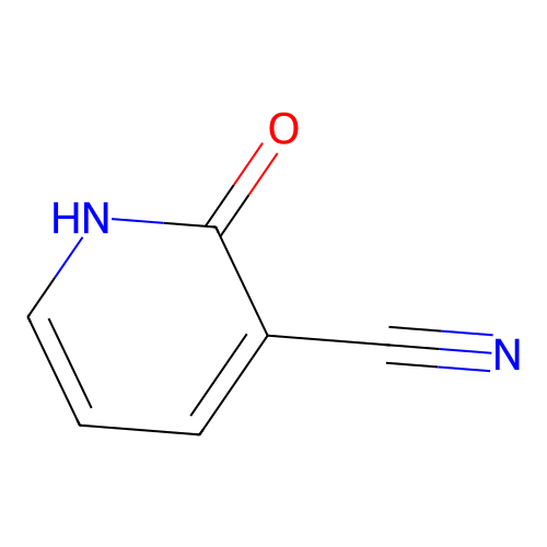3-Cyano-2-pyridone structure