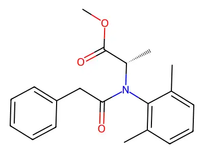 Benalaxyl-M structure