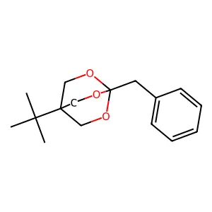 2,6,7-Trioxabicyclo(2.2.2)octane, 4-(1,1-dimethylethyl)-1-(phenylmethyl)- structure