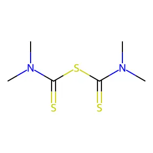 硫化四甲基秋兰姆 structure