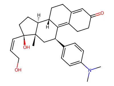 利洛司酮 structure
