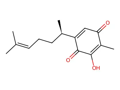 Isoperezone structure