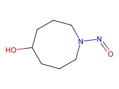5-Azocinol, octahydro-1-nitroso- structure