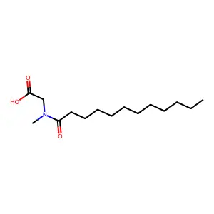 Lauroylsarcosine structure