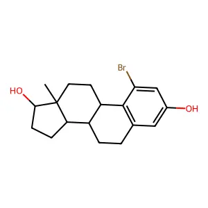 1-Bromoestradiol structure