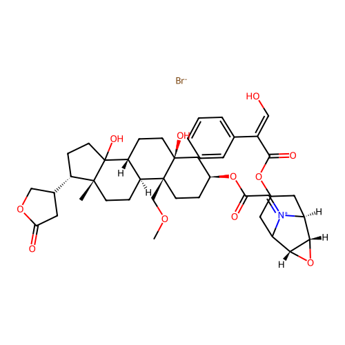 Strophanthidine scopolamine bromide structure