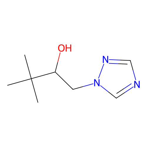 3,3-Dimethyl-1-(1H-1,2,4-triazol-1-yl)butan-2-ol structure