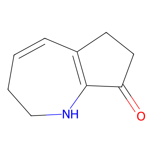 2,3,6,7-Tetrahydrocyclopent[b]azepin-8(1H)-one structure