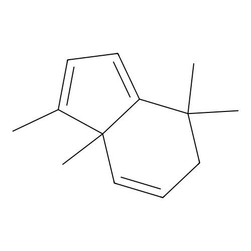 3,3a,7,7-tetramethyl-6,7-dihydro-3aH-indene structure