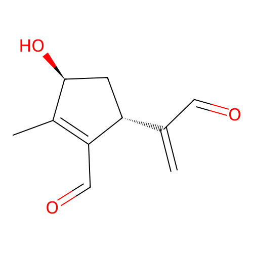 8,9-Didehydro-7-hydroxydolichodial structure