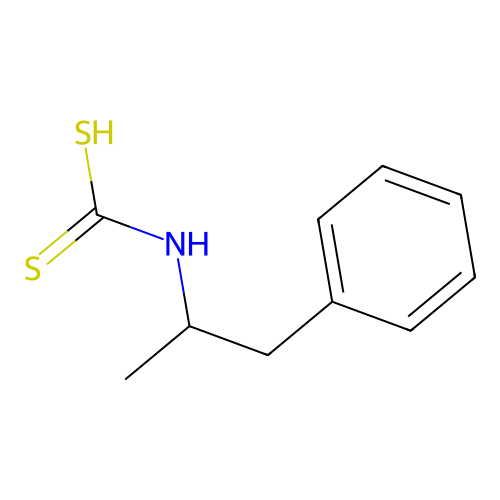 Dextroamphetamine N-thiourea structure