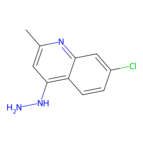 7-Chloro-4-hydrazinyl-2-methylquinoline structure