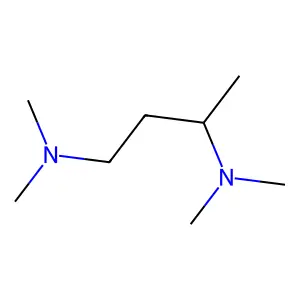N,N,N',N'-tetramethyl-1,3-butanediamine structure