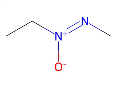 Z-Methyl-O,N,N-azoxyethane structure
