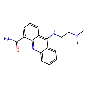 4-Acridinecarboxamide, 9-((2-(dimethylamino)ethyl)amino)- structure
