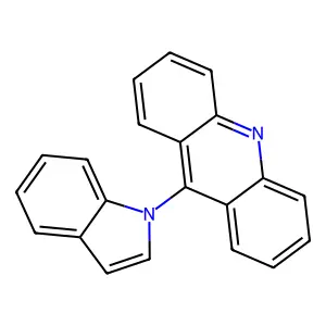 Acridine, 9-(1H-indol-1-yl)- structure